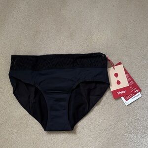 Thinx Black Heavy Hiphugger